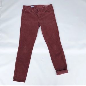 Corduroy Skinny Pants